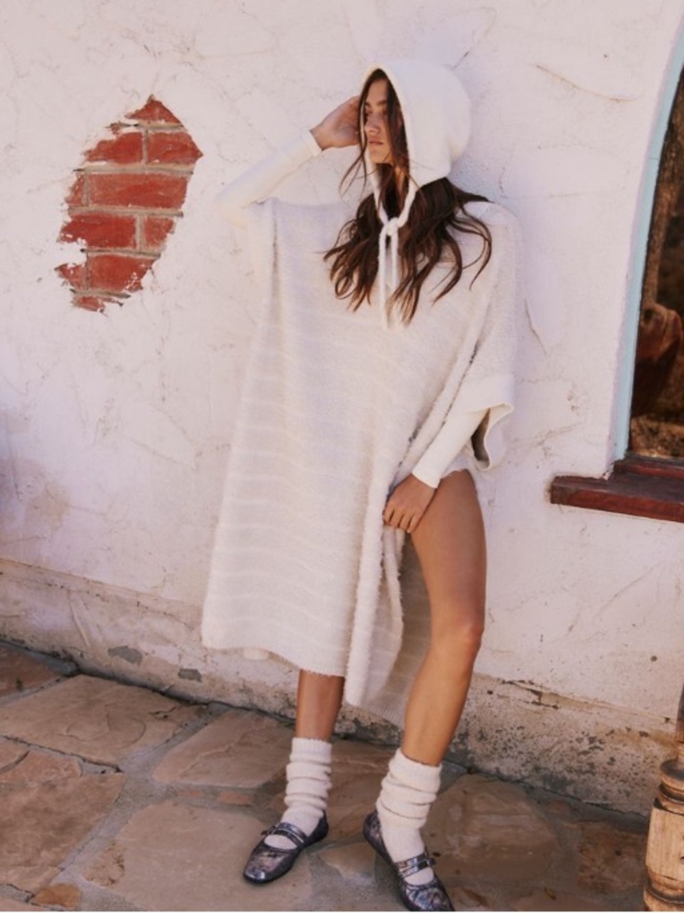 Free People Imani Sweater Pullover in Snowing!